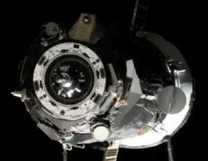 The freighter Progress M-11M cosmic The freighter Progress M-11M cosmic