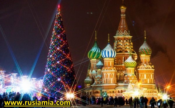 festejo navidad rusia