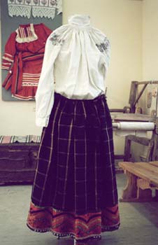 traje nacional ruso antiguo